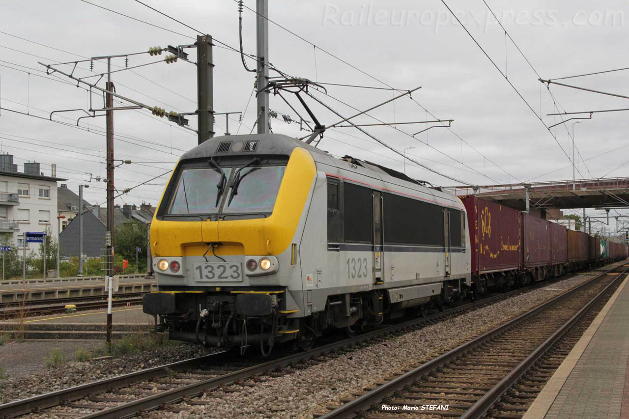 HLE 1323 SNCB à Bettembourg